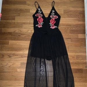 black romper